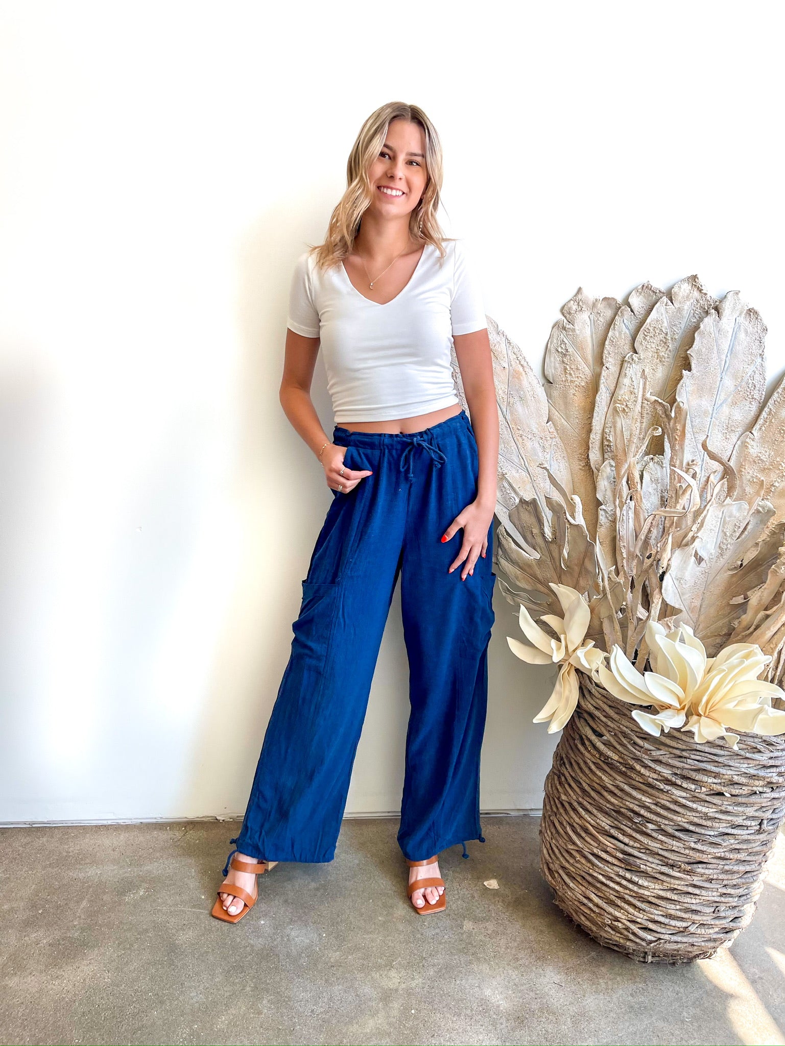 Vicki Wide Leg Cargo Pant