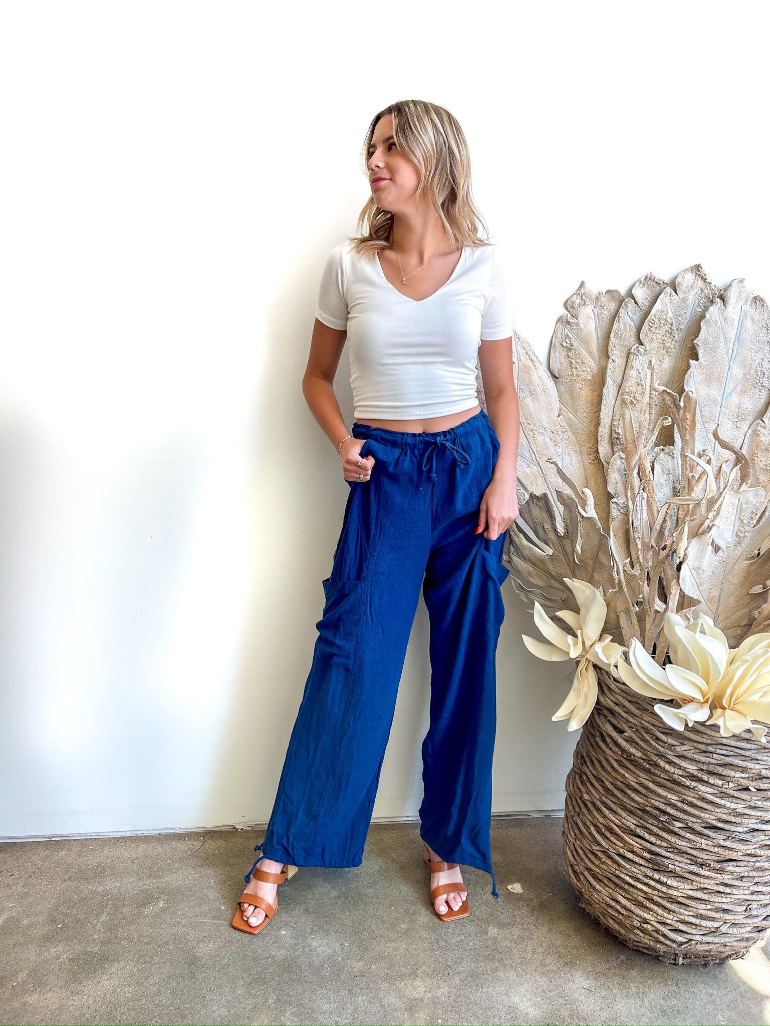 Vicki Wide Leg Cargo Pant