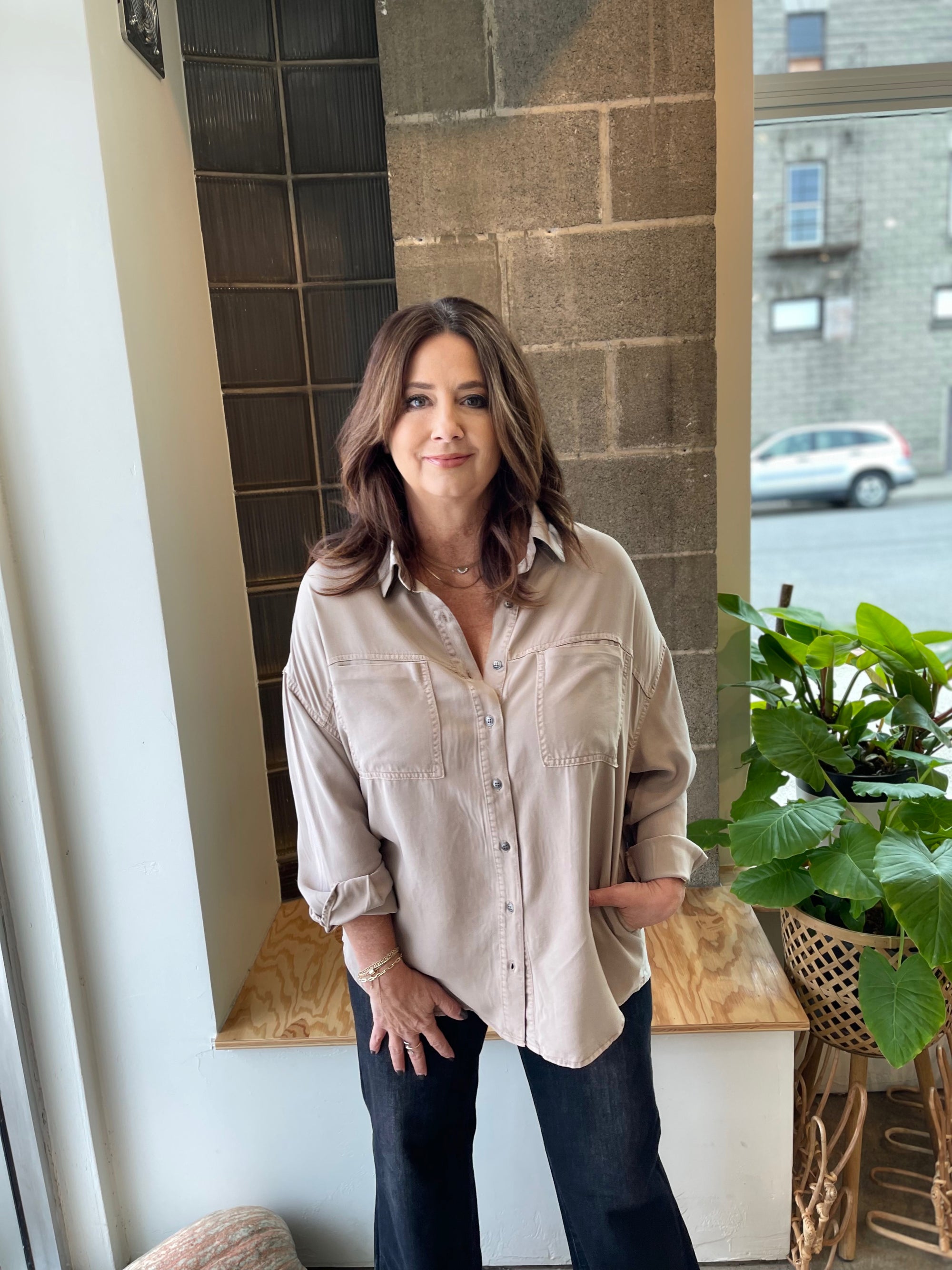 Autumn Tencel Shirt