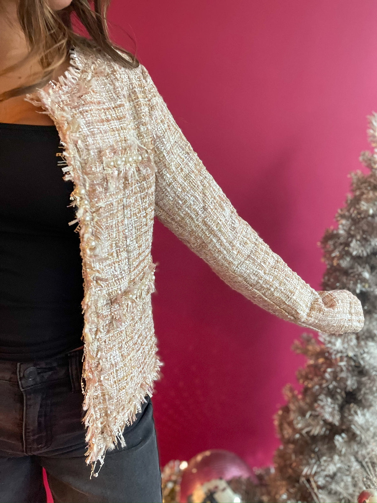 Eliza Pearl Tweed Jacket