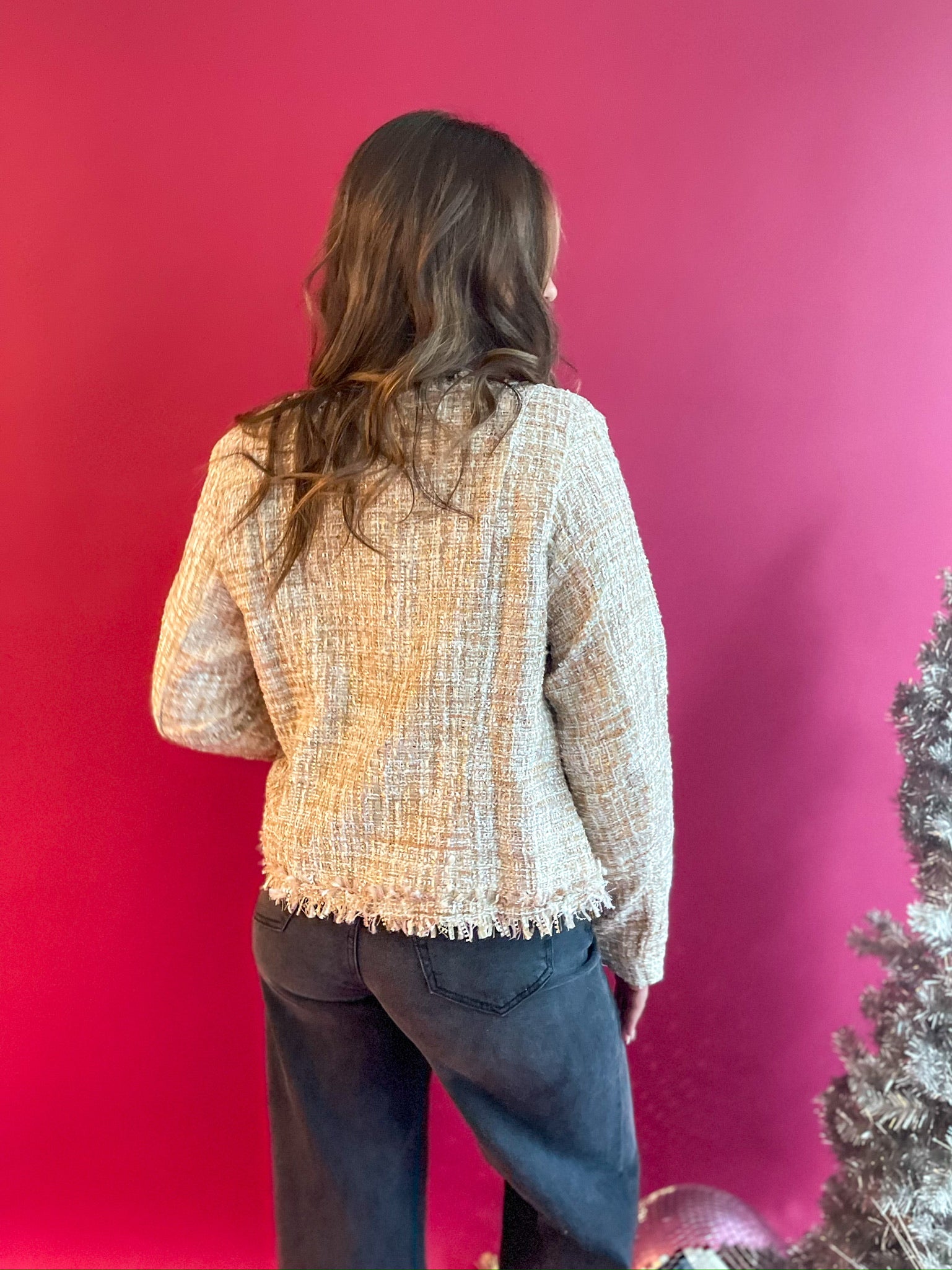 Eliza Pearl Tweed Jacket