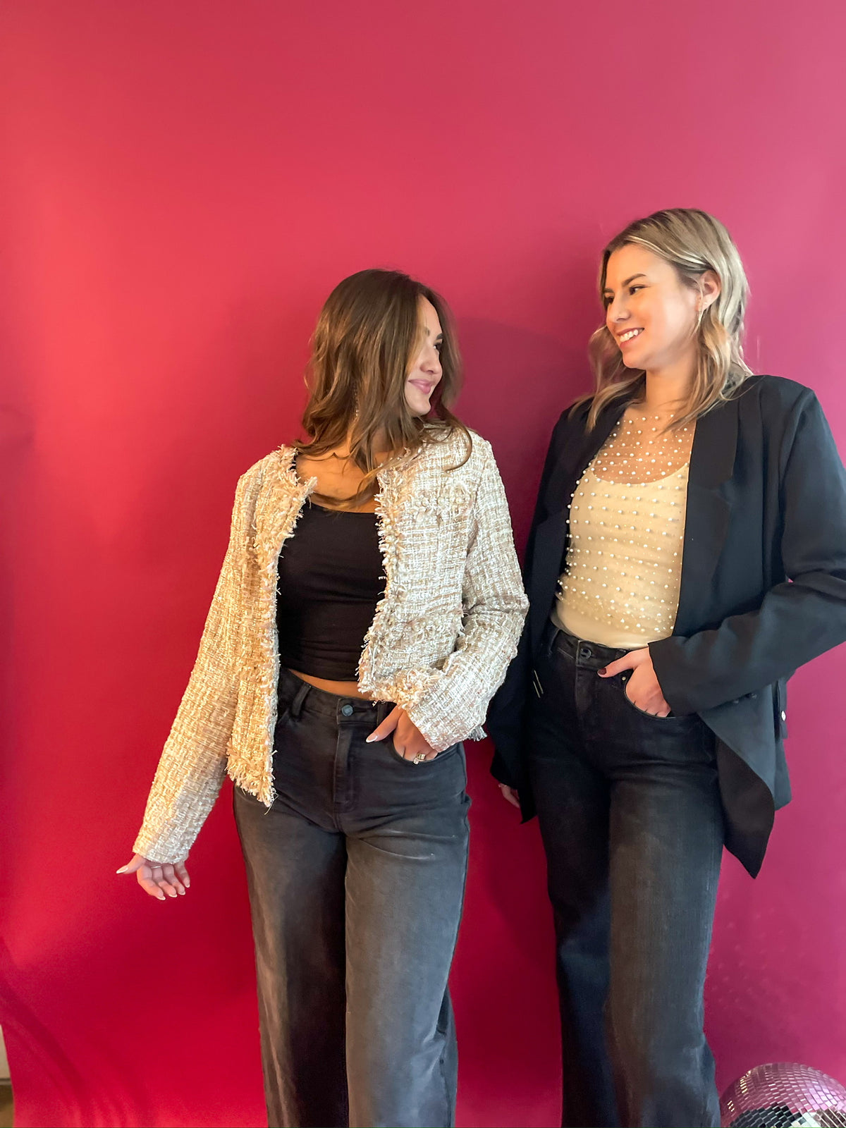 Eliza Pearl Tweed Jacket