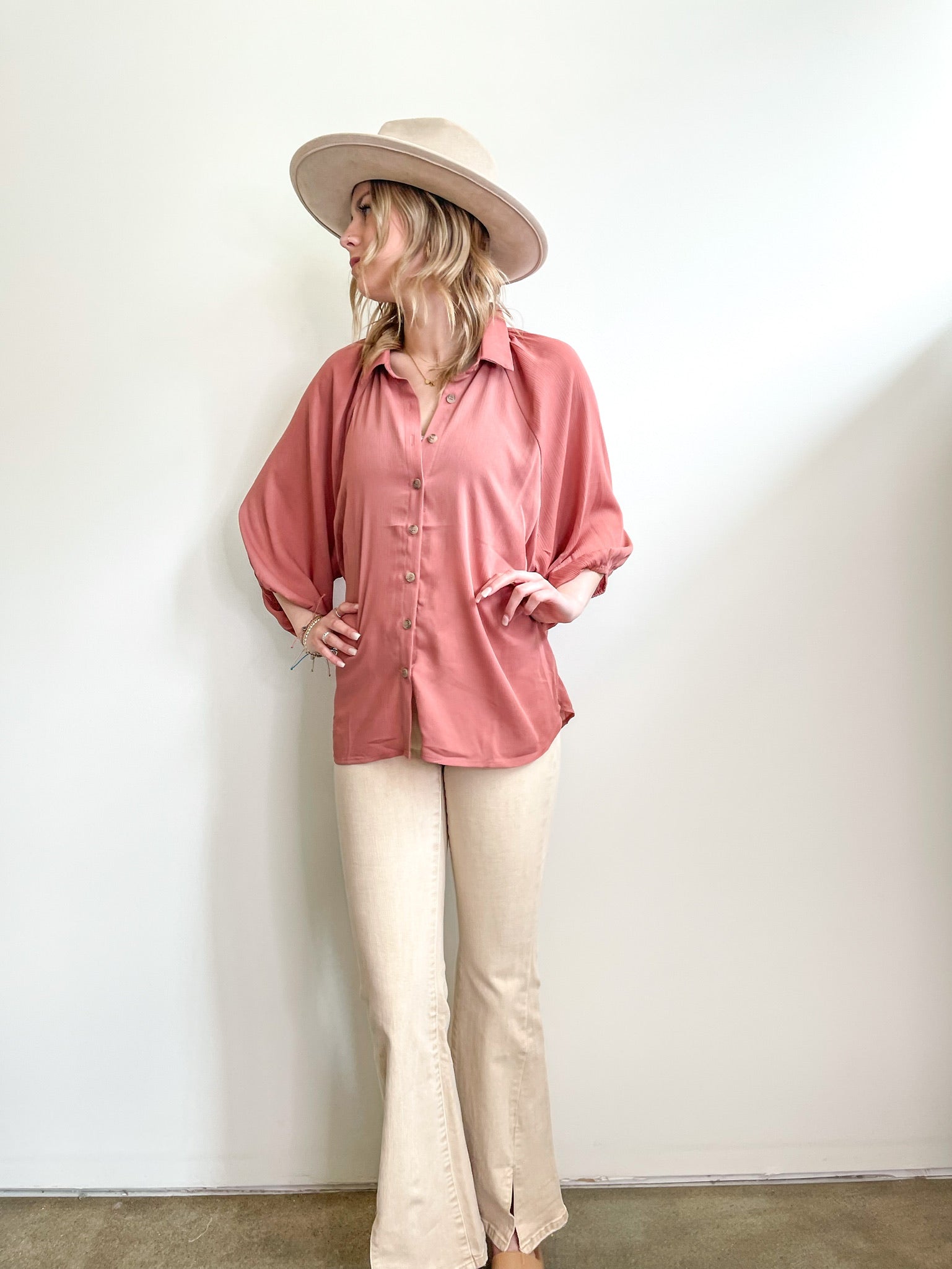 Madison Blouse, Ginger