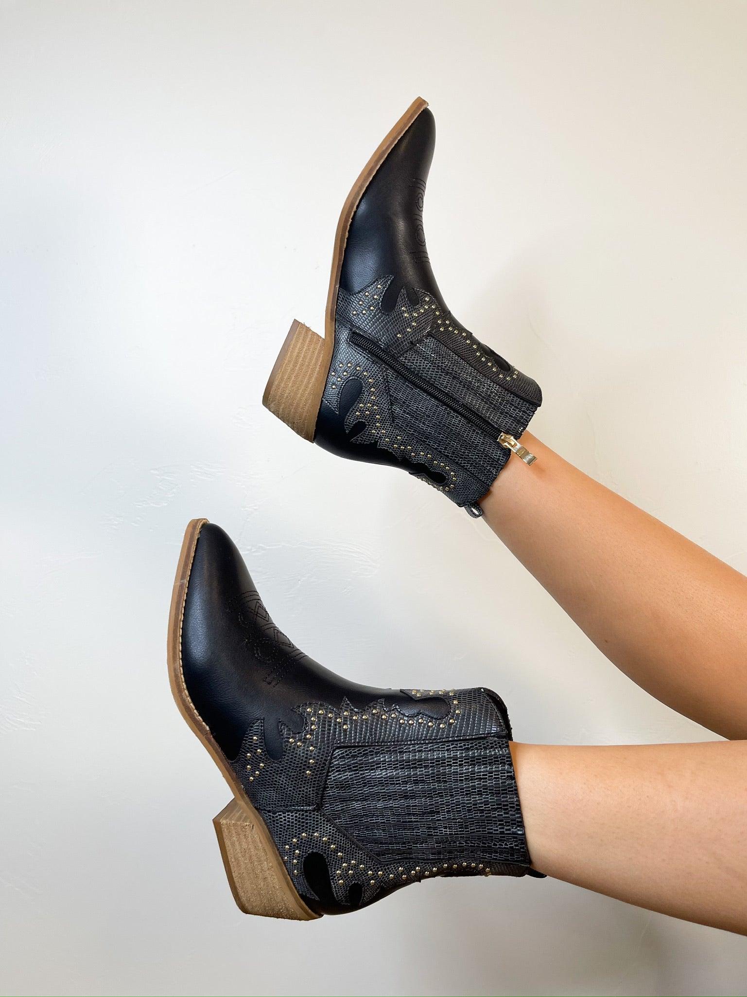 Tina Studded Ankle Bootie