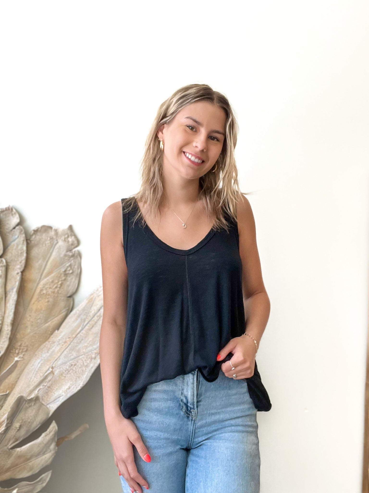 Lillian Tank, Black