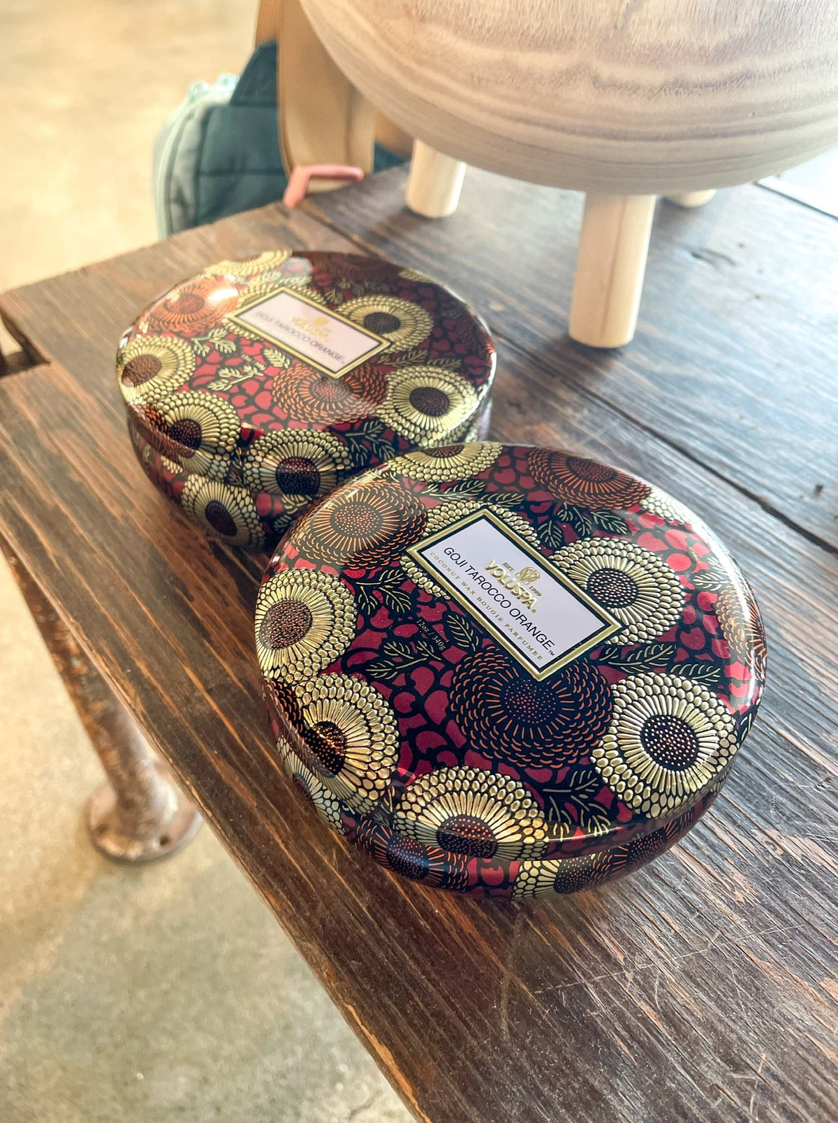 Goji/Taroc Orange 3 Wick Tin