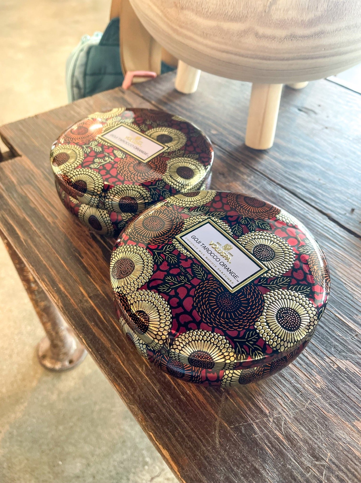 Goji/Taroc Orange 3 Wick Tin