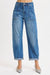 Zena Mid Rise Barrel Jeans