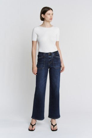 Rebecca High Rise Wide Leg Jeans