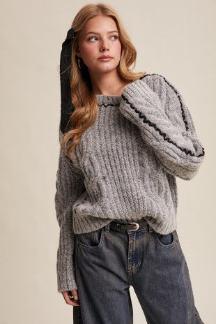 Lucinda Cable Knit Sweater