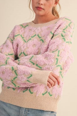 Kacee Floral Sweater