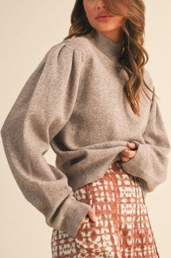 Brittany Mock Neck Sweater