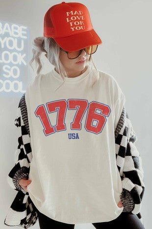 1776 USA Graphic Tee