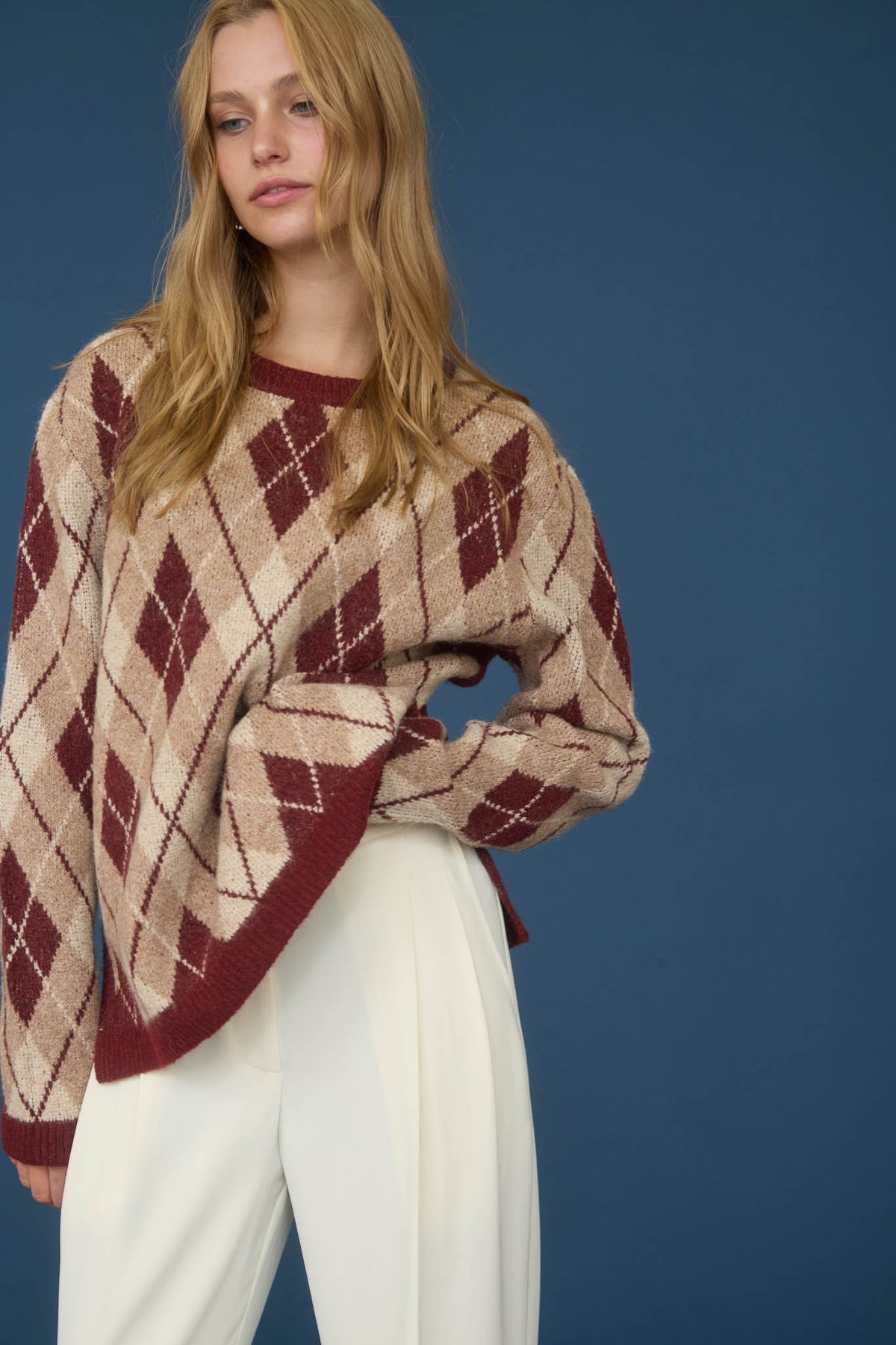 Collins Argyle Sweater