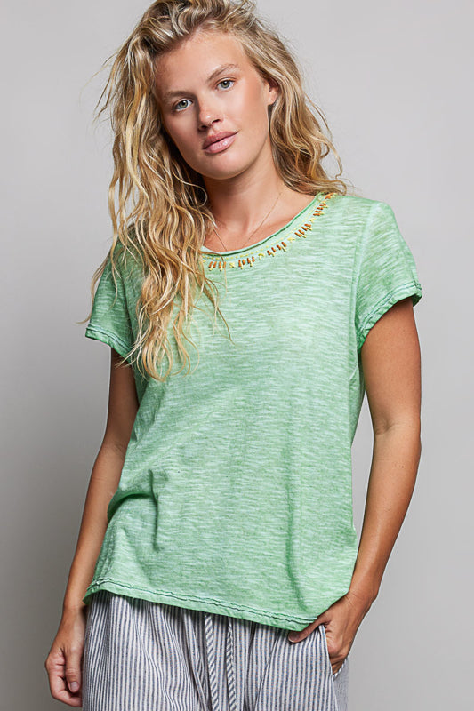 Aurora Top Green
