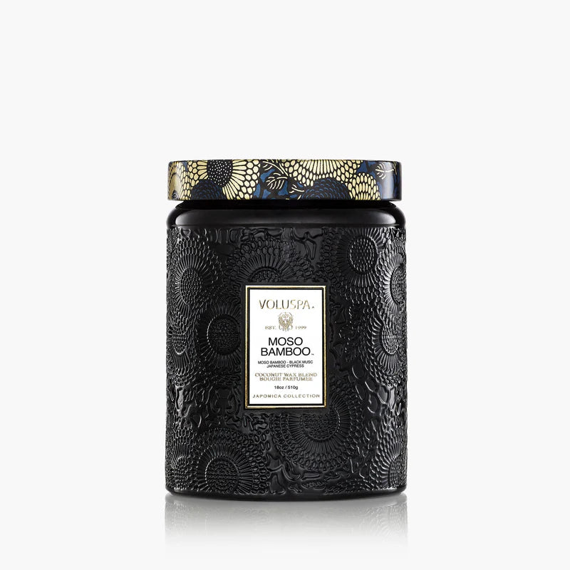 Moso Bamboo Jar Candle