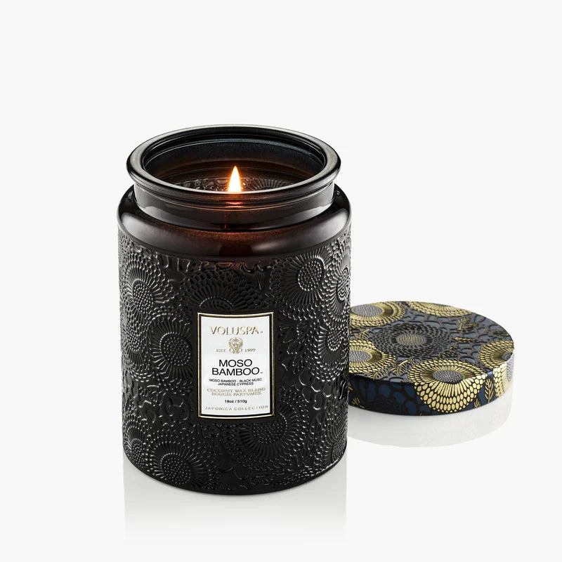Moso Bamboo Jar Candle