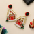 Christmas Gingerbread House Earrings