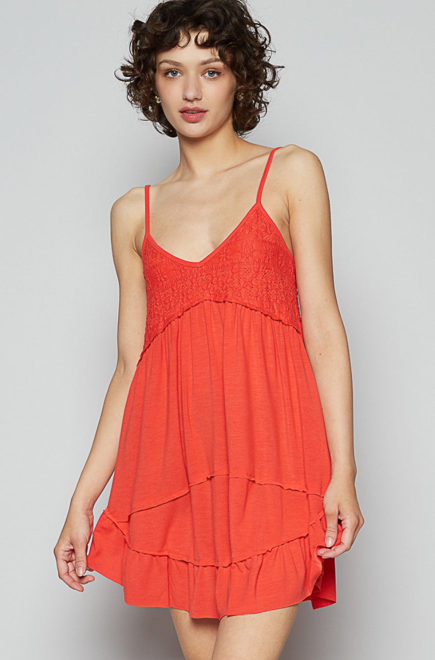 Margo Mini Dress Cherry