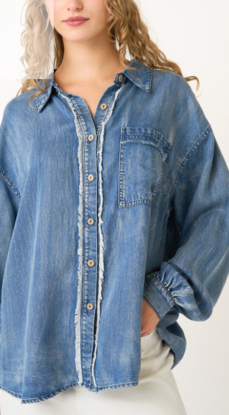 Abigail Chambray Shirt