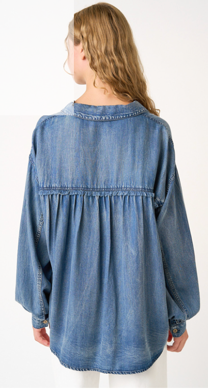 Abigail Chambray Shirt
