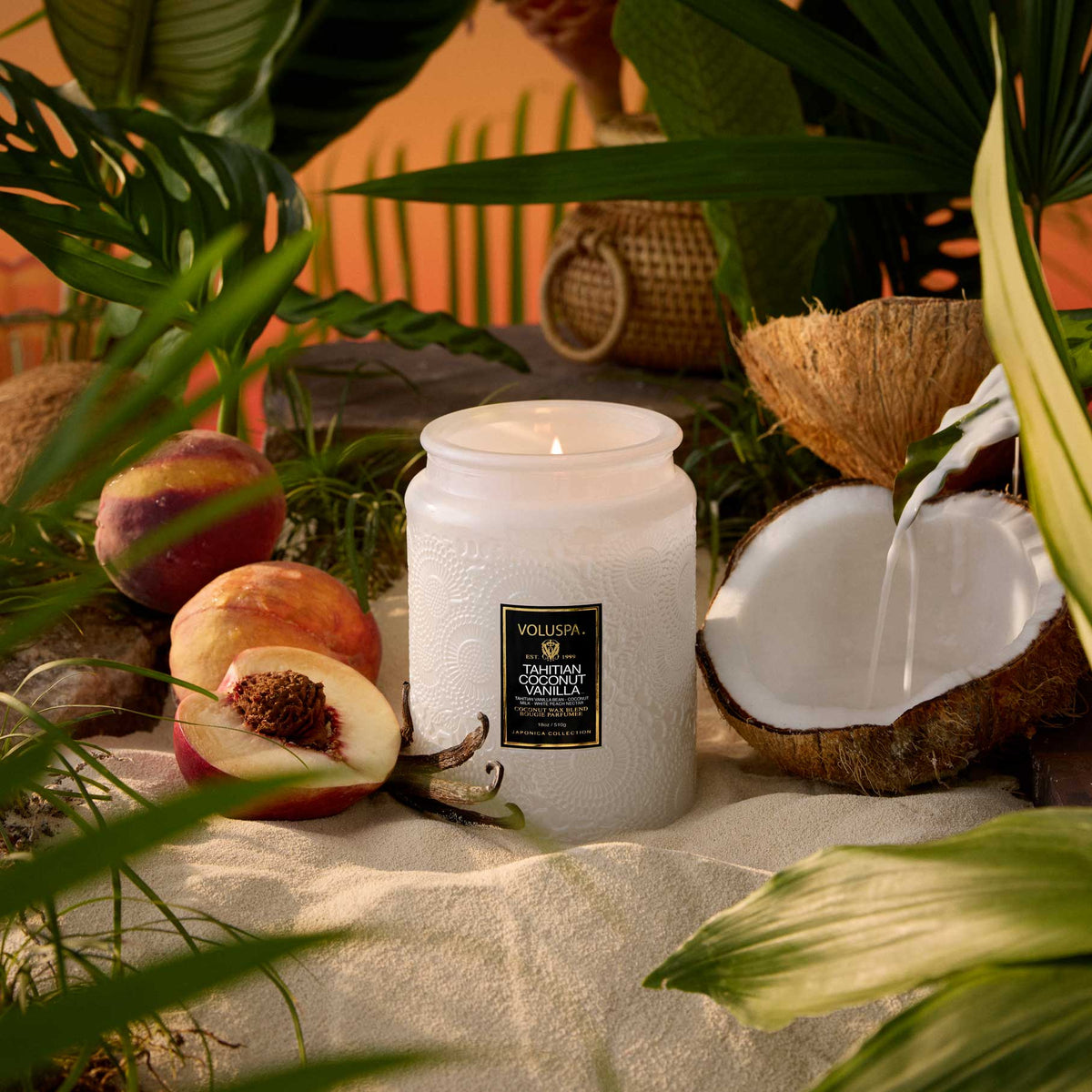 Tahitian Coconut Vanilla Large Jar 18oz.