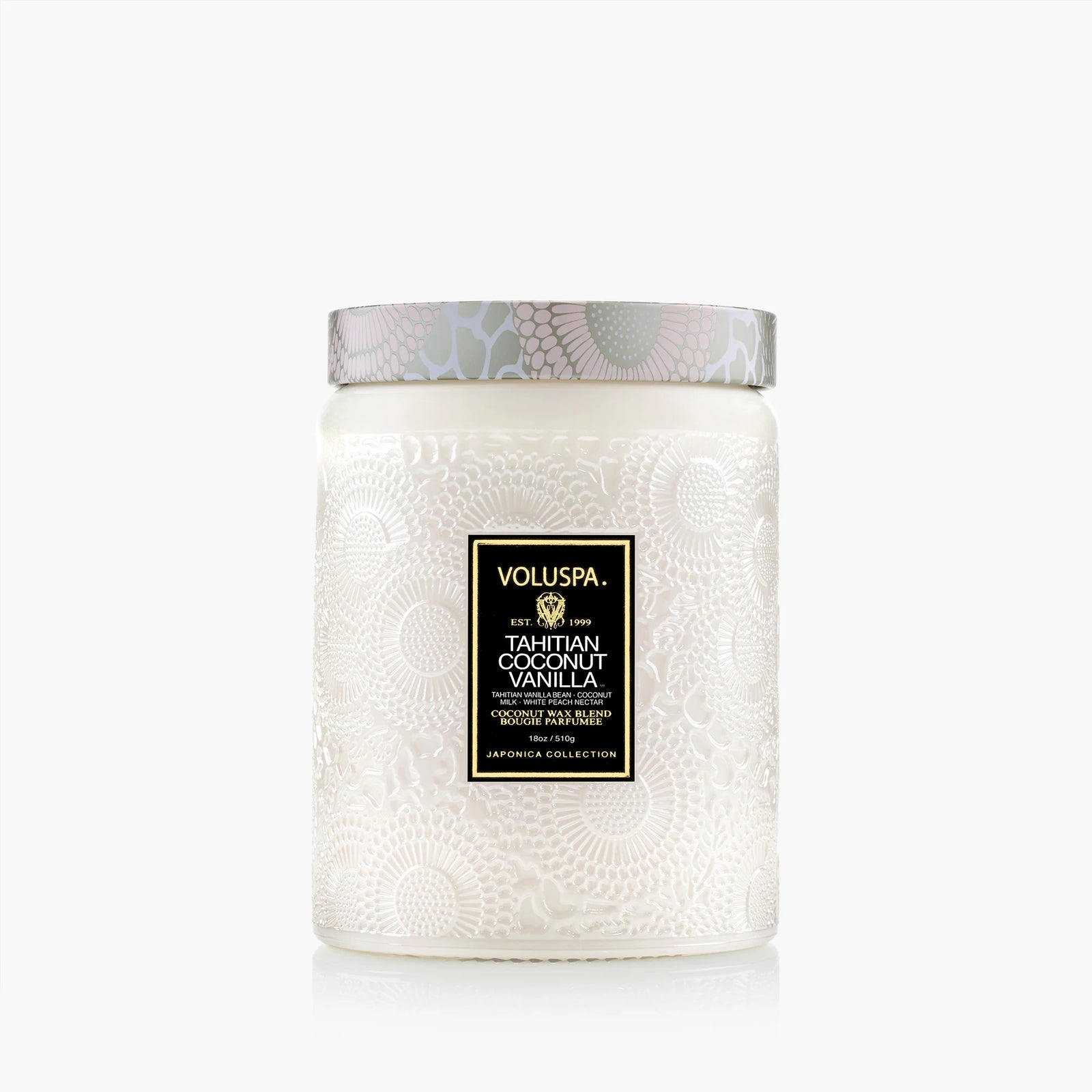 Tahitian Coconut Vanilla Large Jar 18oz.
