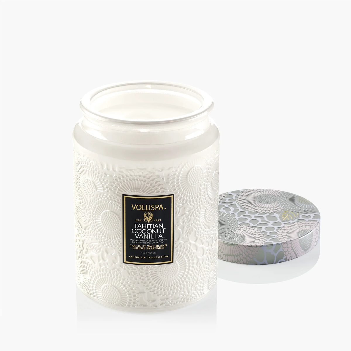 Tahitian Coconut Vanilla Large Jar 18oz.