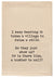 It Takes a Village Tea Towel