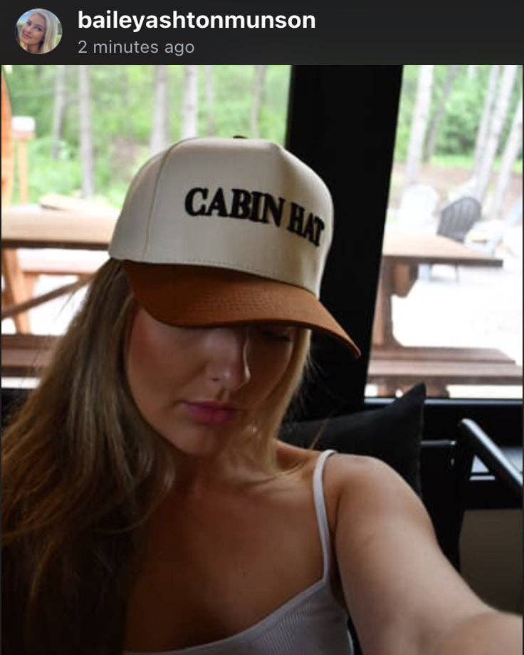 Cabin Hat Trucker Hat