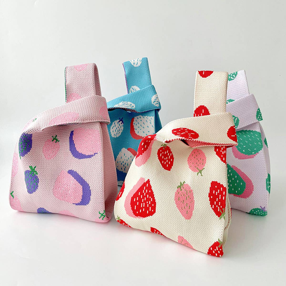 Strawberry Handbag Beige