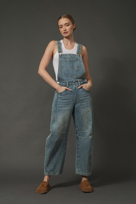 Rylie Denim Overall Denim