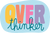 Over Thinker Sticker