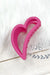 Heart Hair Claw Clip