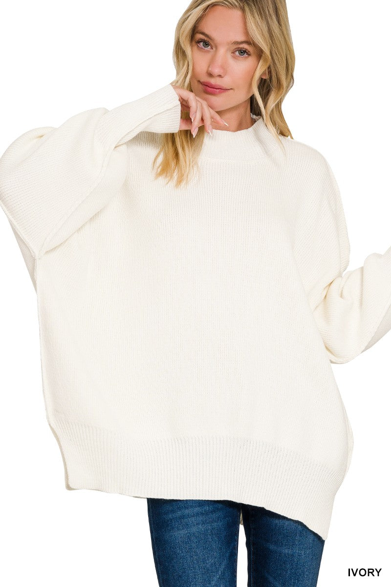 Allison Oversized Sweater Ivory