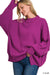 Allison Oversized Sweater Plum