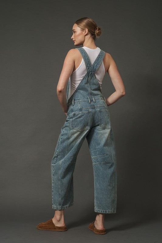 Rylie Denim Overall Denim