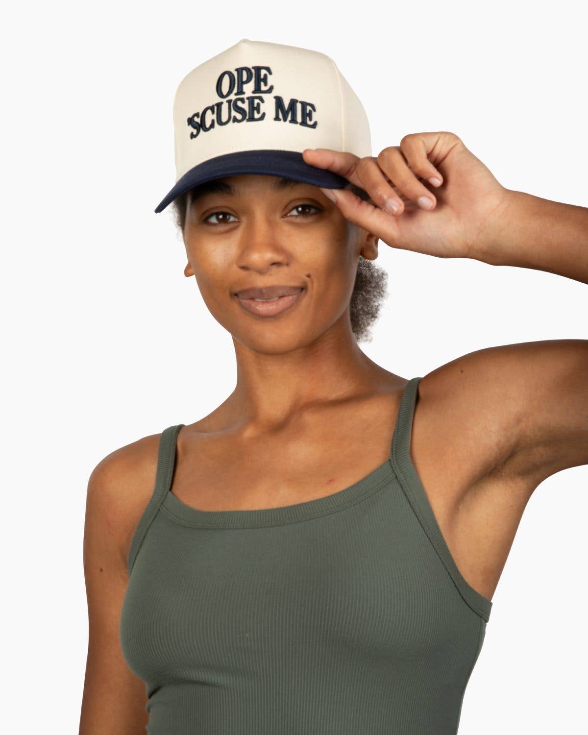 Ope 'Scuse Me Hat Navy Blue/Cream