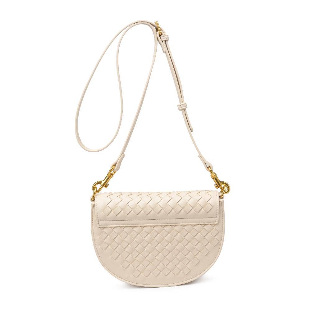 Alise Woven Crossbody Oatmilk