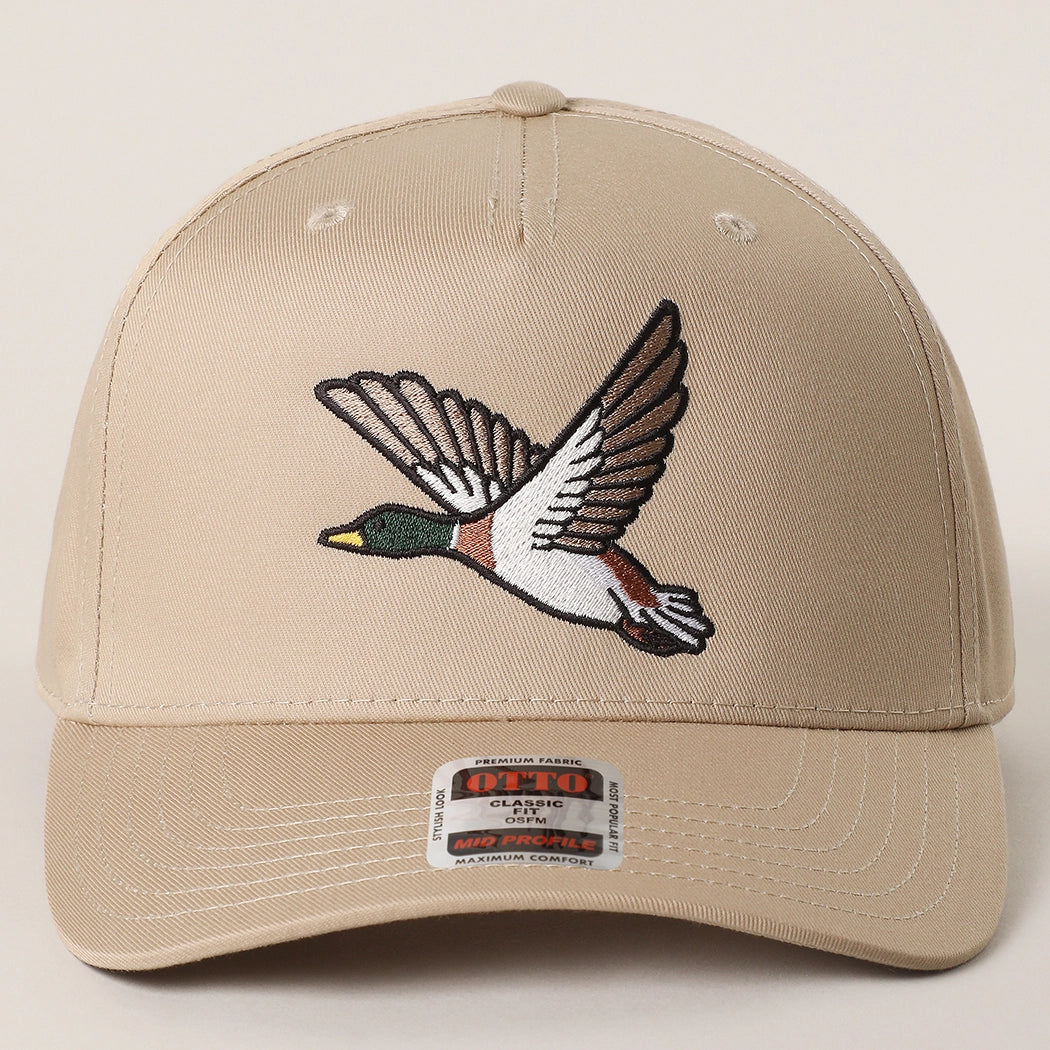 Flying Mallard Trucker Hat Khaki