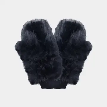 Faux Fur Mitten Gloves