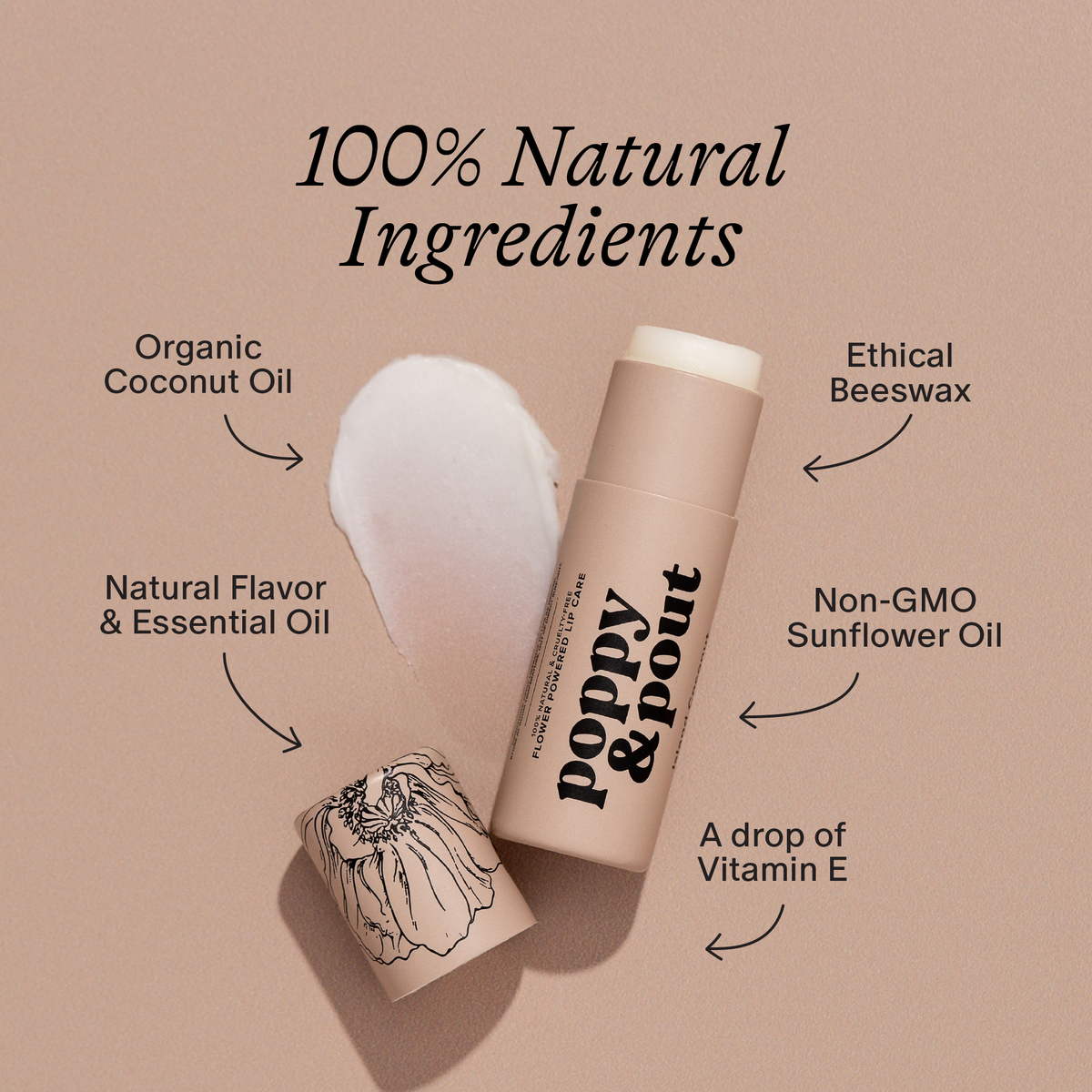 P&amp;P Lip Balm-Island Coconut