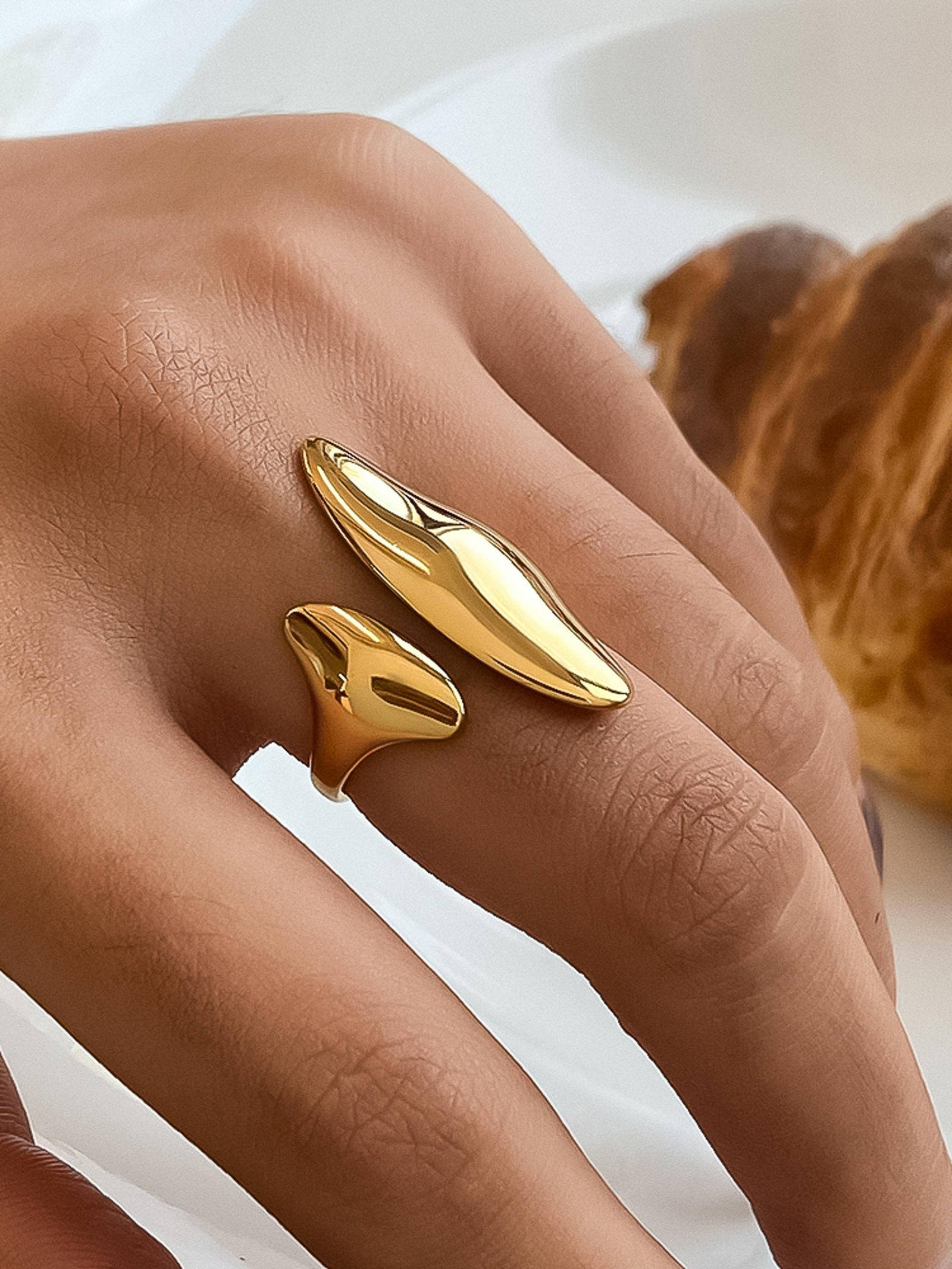 Danielle 18K Gold Ring