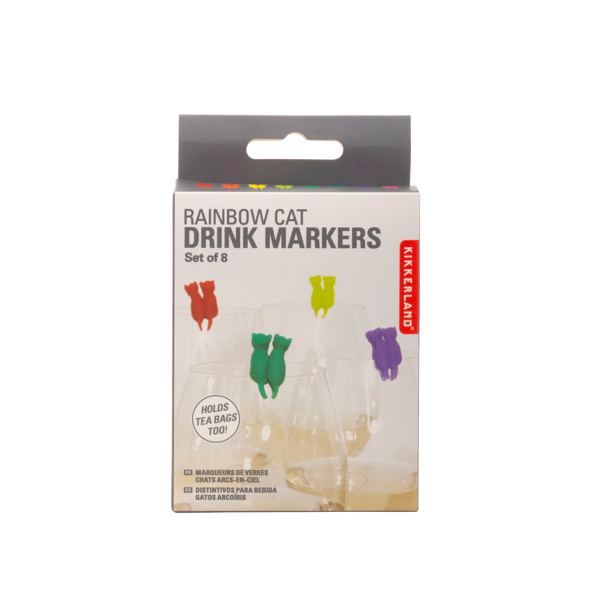 Rainbow Cat Drink Markers Set/8
