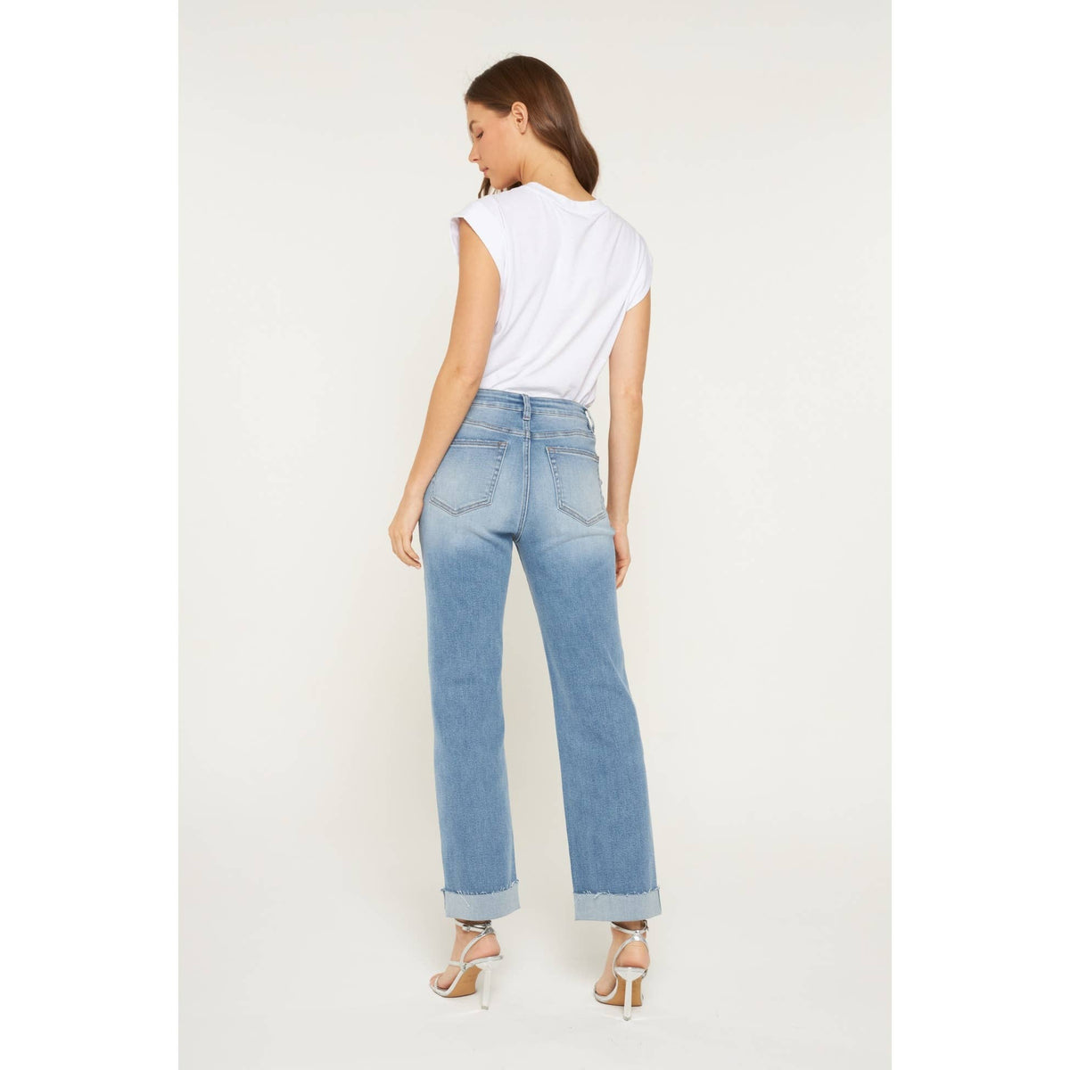 June Straight Leg Cuffed Jean