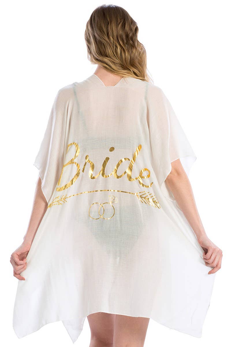 Bride Beach Wear Cover Up