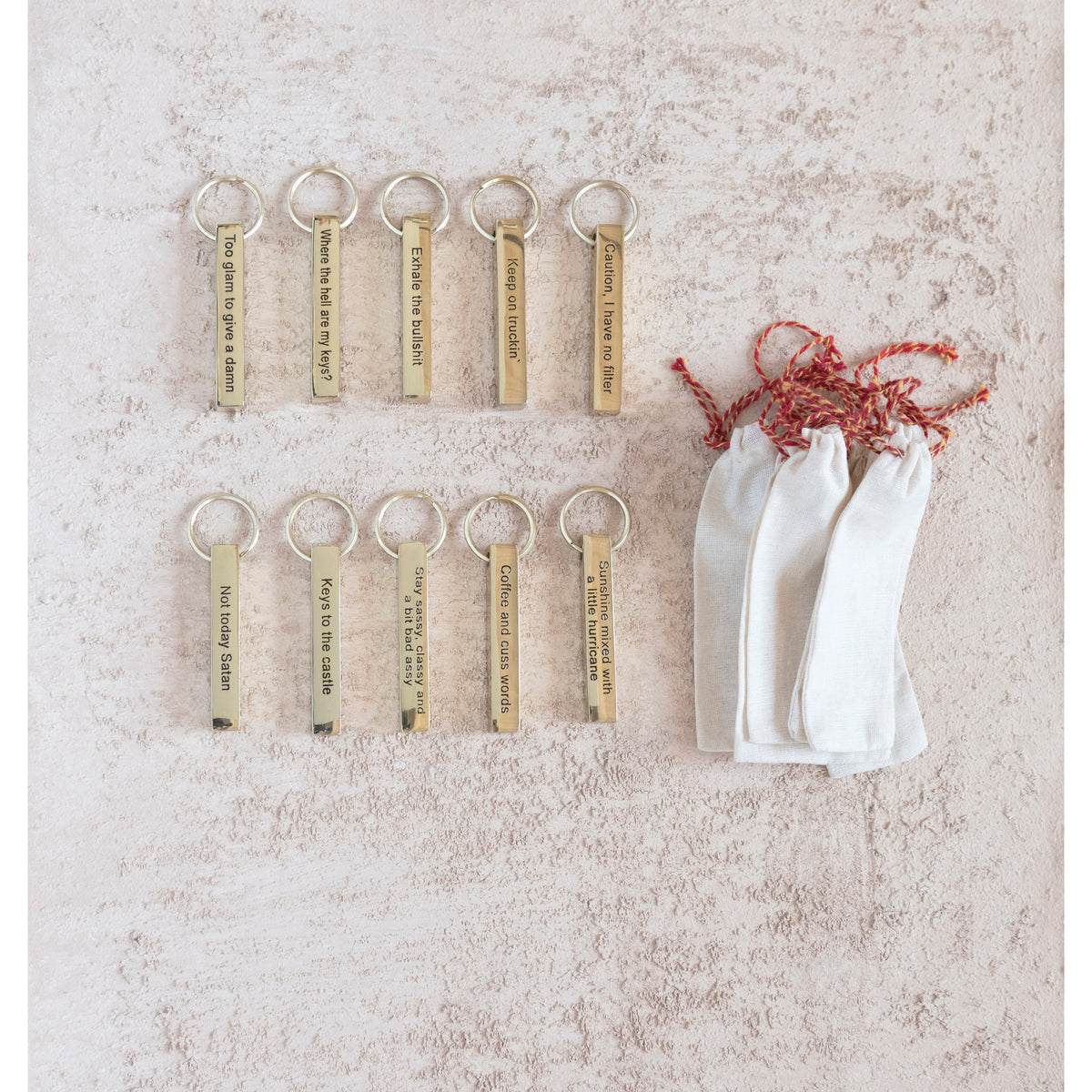 Sassy Saying Key Chain