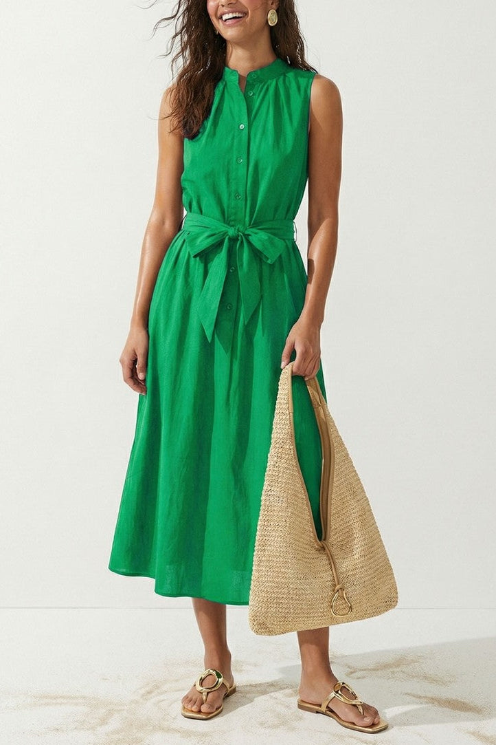 Mallory Maxi Shirt Dress