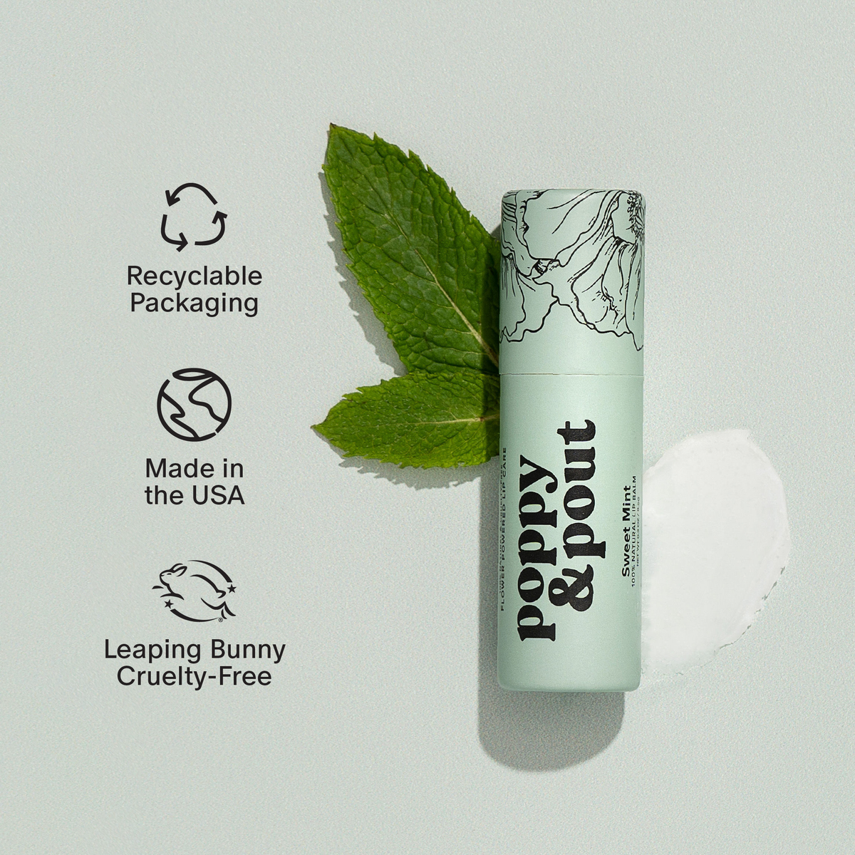 P&amp;P Lip Balm-Sweet Mint