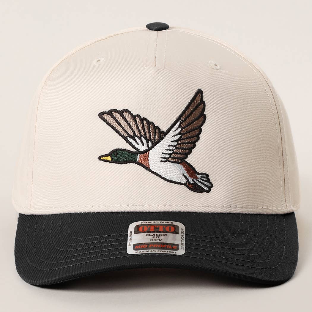 Flying Mallard Trucker Hat BLK/NATL